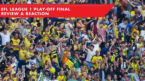 league one playoff finals|EFL League One play.